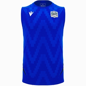 Glasgow Warriors Mens Training T-Shirt 25/26 - Electric Blue/Black - Front