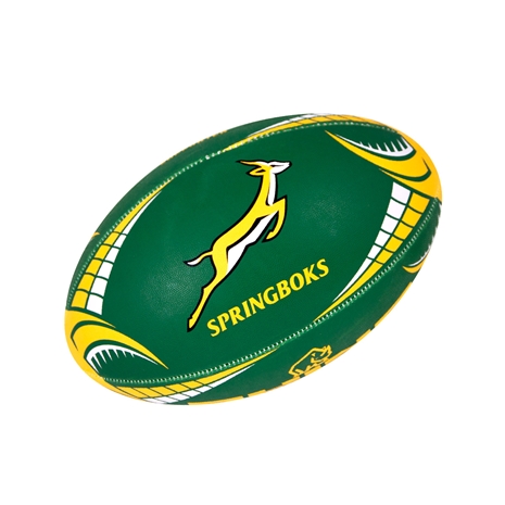 South Africa Supporters Ball Green/Gold/White Size 4 - Front