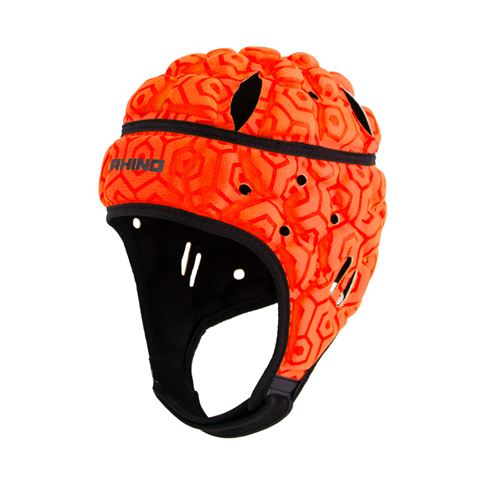 Rhino Kids Pro Headguard Orange - Front View