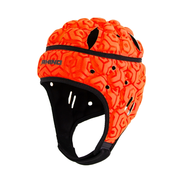Rhino Kids Pro Headguard Orange - Front View