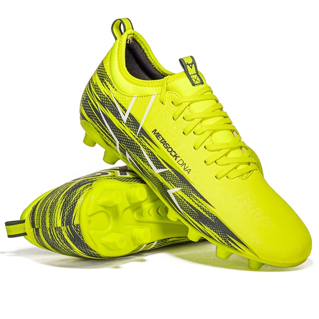 Oxen Kids Meta X All Ground Rugby Boots Yellow Flare - Front