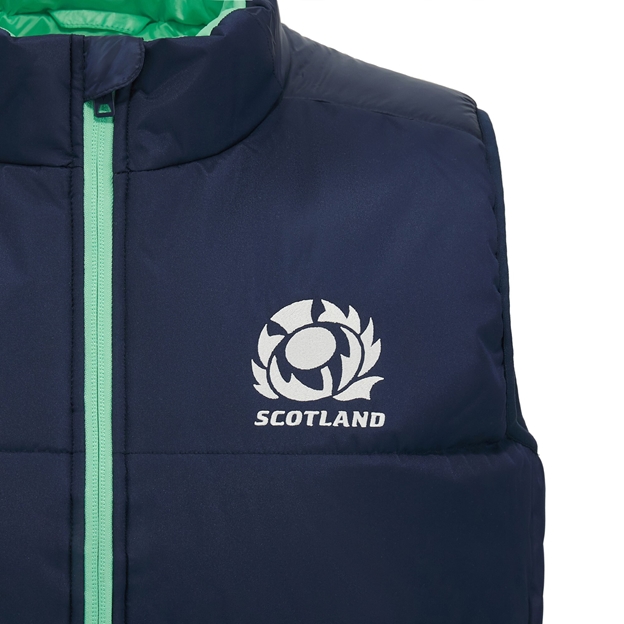 Scotland Mens Padded Gilet - 2025 - Badge