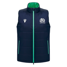 Scotland Mens Padded Gilet - 2025 - Front