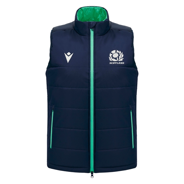Scotland Mens Padded Gilet - 2025 - Front