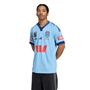 New South Wales Mens Home Jersey 25/26 Light Blue - Model Front 