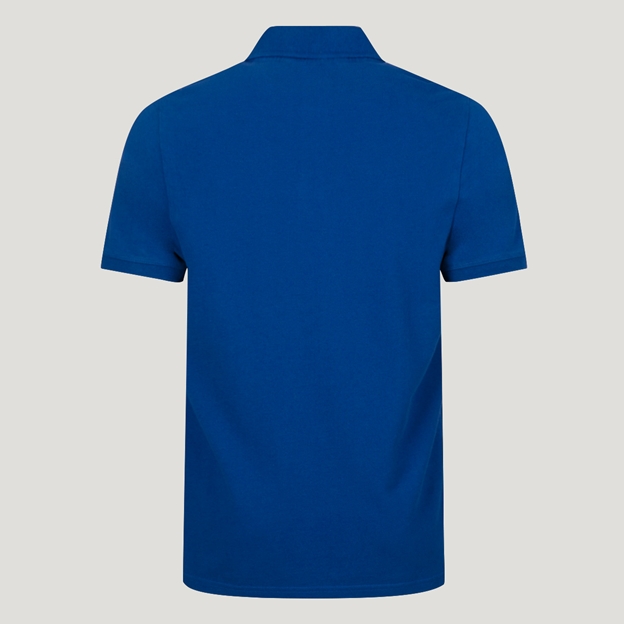 Italy 1929 Heritage Pure Cotton Polo - Royal Blue