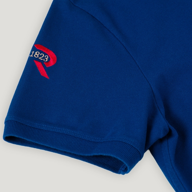 Italy 1929 Heritage Pure Cotton Polo - Royal Blue
