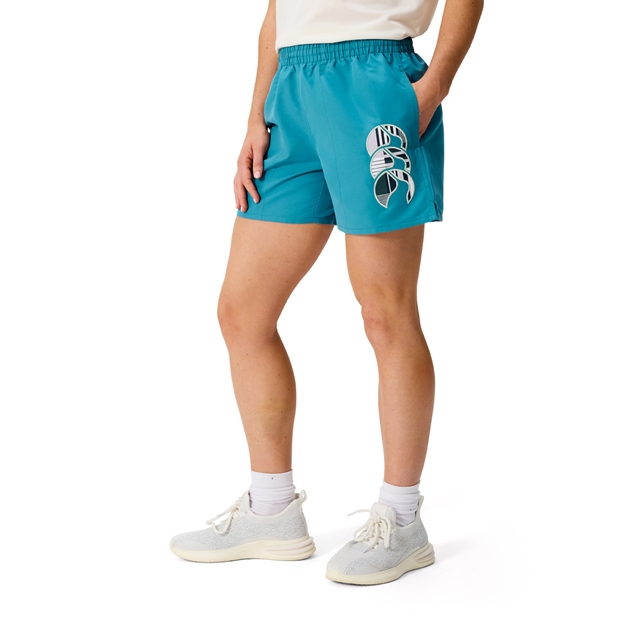 Canterbury Womens Uglies Tactic Shorts Navy - Model Walking View