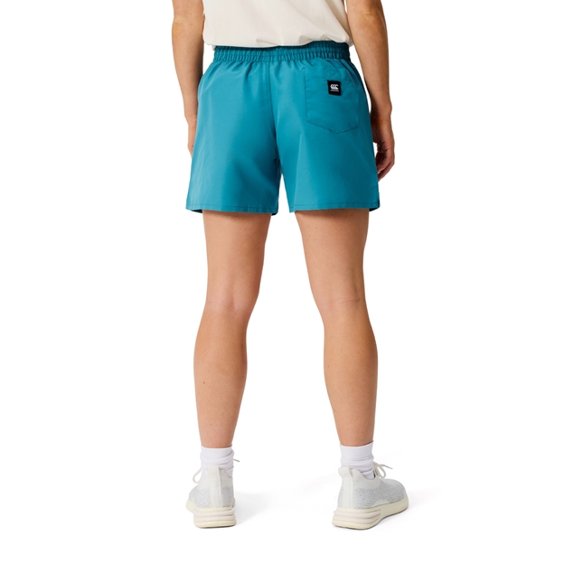 Canterbury Womens Uglies Tactic Shorts Navy - Model Back View