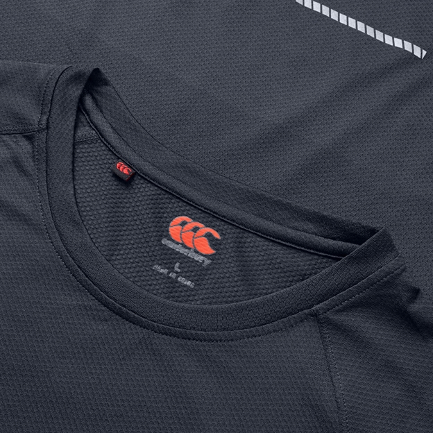 Canterbury Tempo Training T-Shirt India Ink - Neck