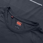 Canterbury Tempo Training T-Shirt India Ink - Neck 