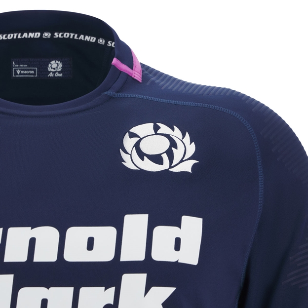 Scotland Mens Limited Edition Calcutta Cup Since 1879 Home Rugby Shirt 25/26 Navy - SRU Thistle