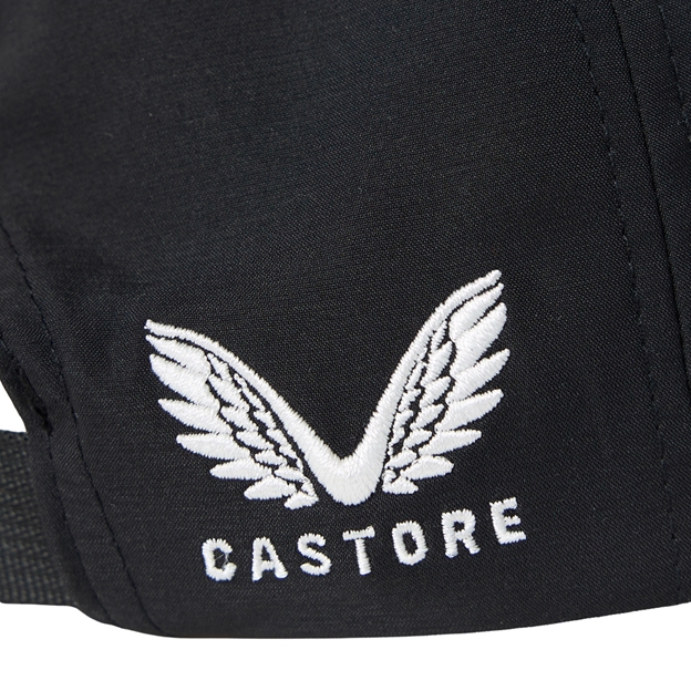 England Adults Club Cap 26/27 Castore Black - Castore Logo Close-up