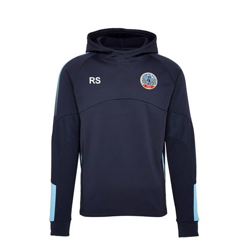 Peebles ASC Pro Hoodie Kids Navy/Sky - Front