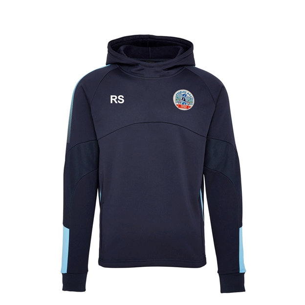 Peebles ASC Pro Hoodie Kids Navy/Sky - Front