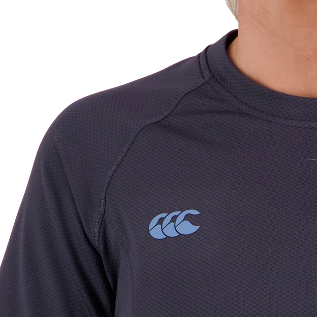 Canterbury Womens Tempo Training T-Shirt India Ink - CCC Logo