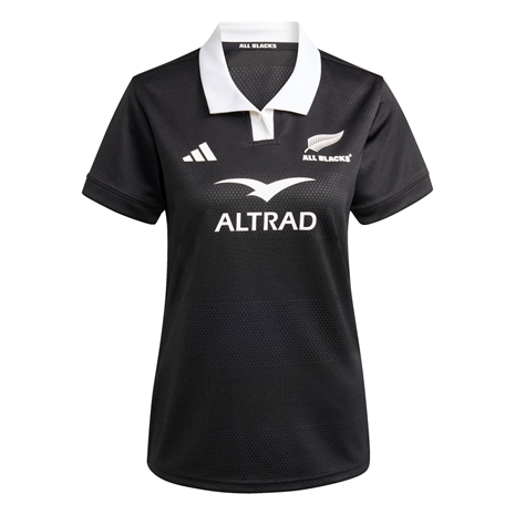 All Blacks Womens Home Rugby Shirt 25/26 - Front