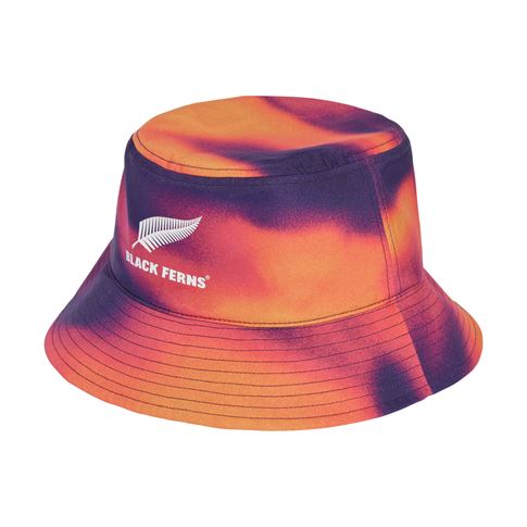 Black Ferns Bucket Hat Black 25/26 - Front Black Ferns Bucket Hat Black 25/26 - Front