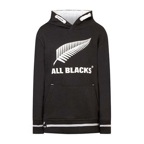 Kids All Blacks Pullover Hoodie Black - Front Kids All Blacks Pullover Hoodie Black - Front