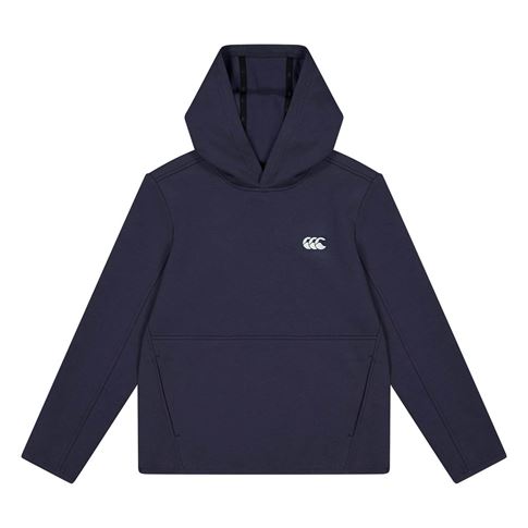 Canterbury Kids Tempo Hoodie India Ink - Front Canterbury Kids Tempo Hoodie India Ink - Front