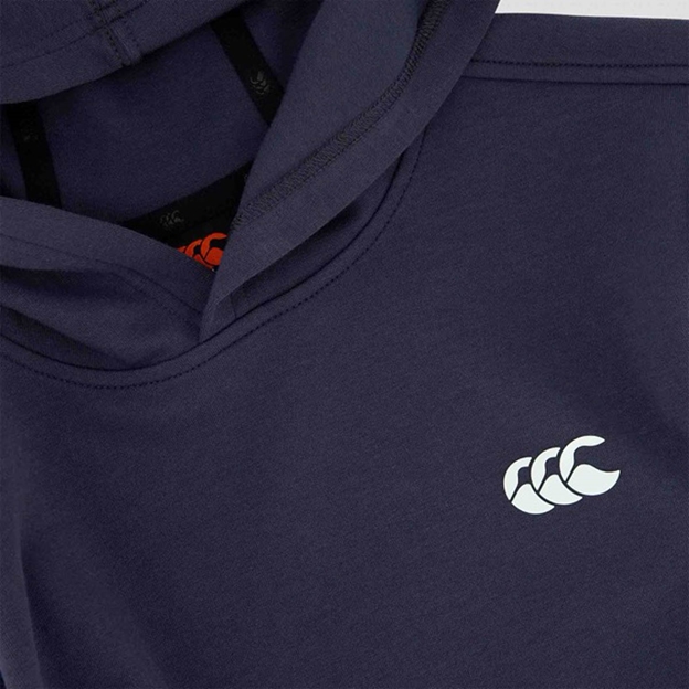 Canterbury Kids Tempo Hoodie India Ink - CCC Logo