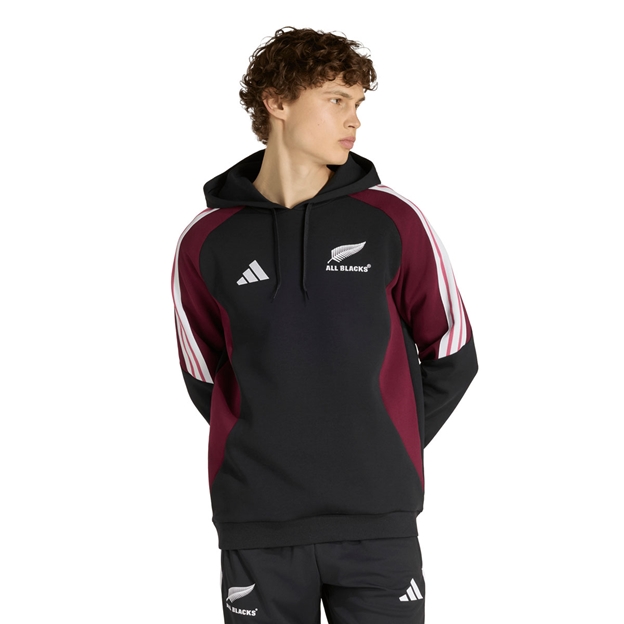 All Blacks Mens Hoodie 26/27 All Black - Model Front View