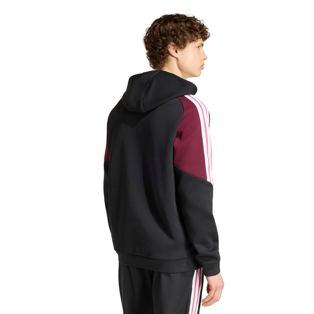 All Blacks Mens Hoodie 26/27 All Black - Model Back View