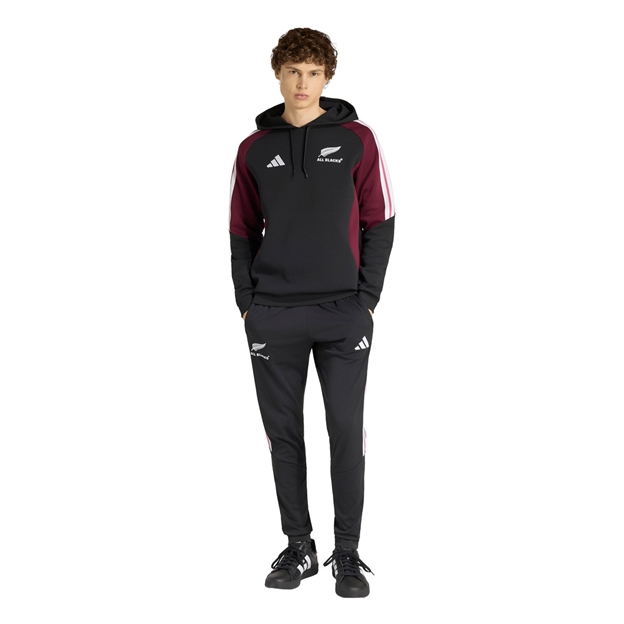 All Blacks Mens Hoodie 26/27 All Black - Model Standing View