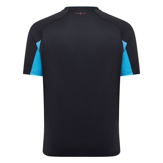 England Mens Away Rugby Shirt 25/26 Black - Back