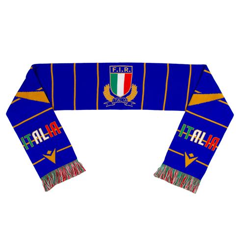 Italy Supporters Scarf 25/26 Blue - Front Italy Supporters Scarf 25/26 Blue - Front