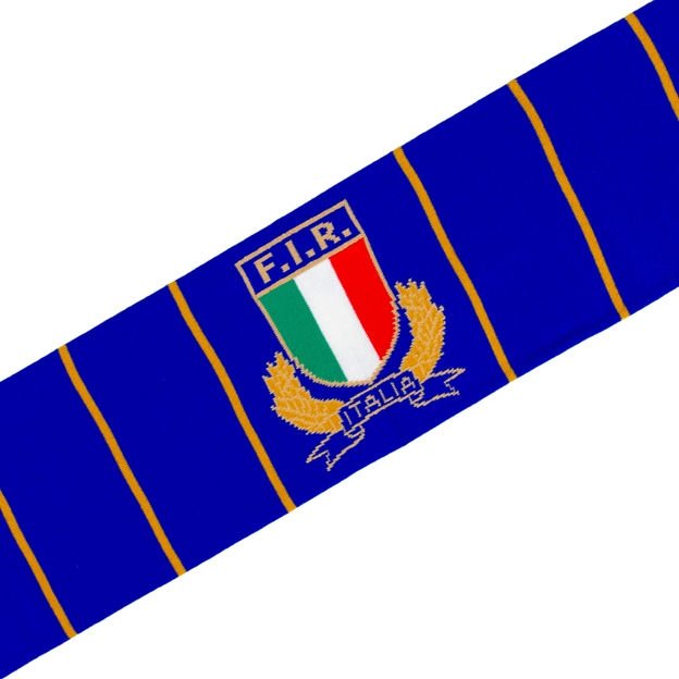 Italy Supporters Scarf 25/26 Blue - FIR Logo