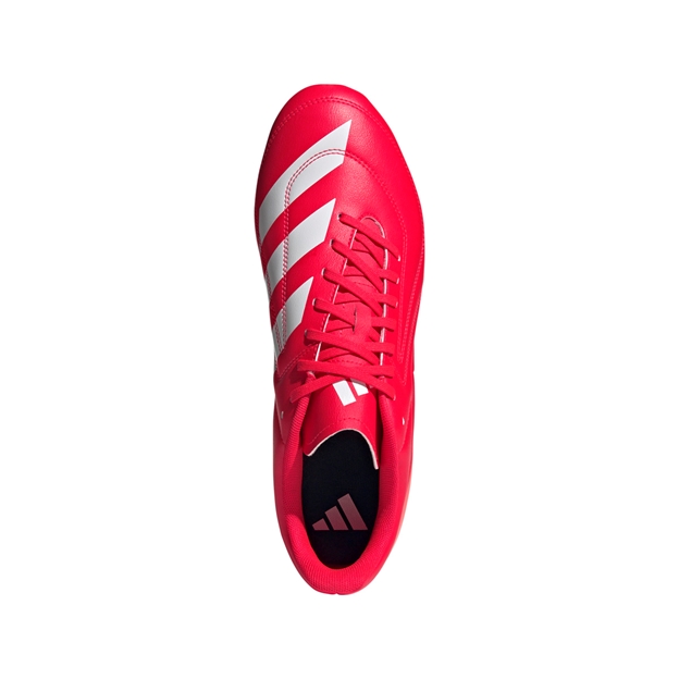 adidas Adults RS-15 Firm Ground Rugby Boots - Lucid Red