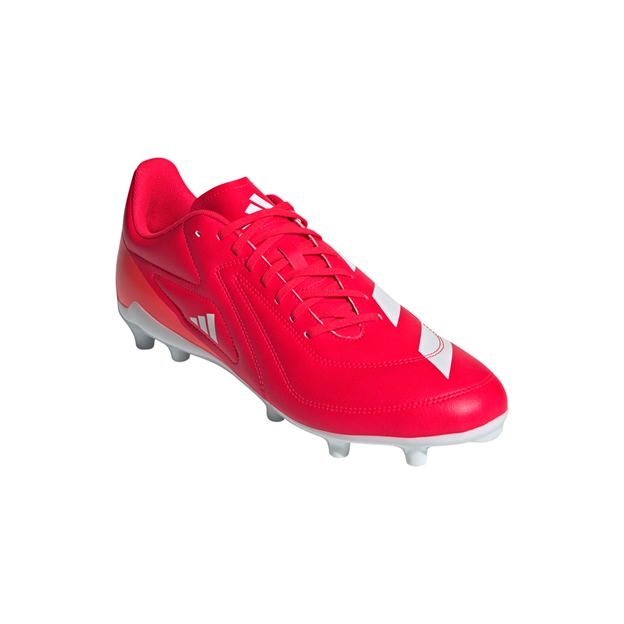 adidas Adults RS-15 Firm Ground Rugby Boots - Lucid Red