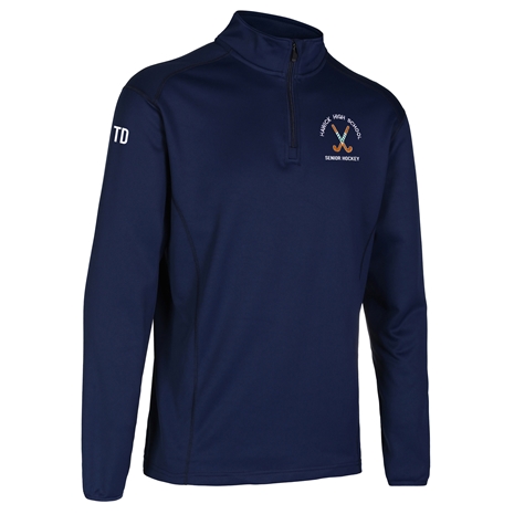 Hawick High School Senior Hockey 1/4 Zip Top - Front