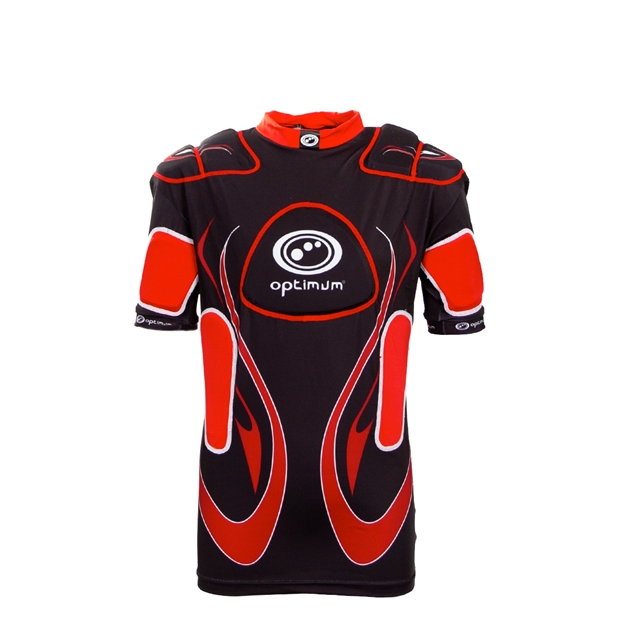 Optimum Inferno Top - Black and Red
