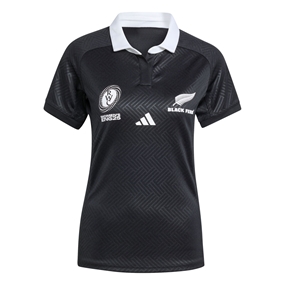 Black Ferns Womens Rugby World Cup Home Rugby Shirt 2025 - Front