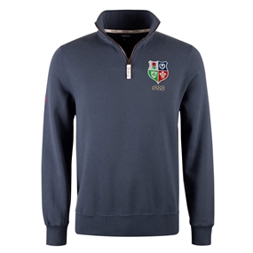 R1823 Lions1888 Qtr Zip Petrol - Front