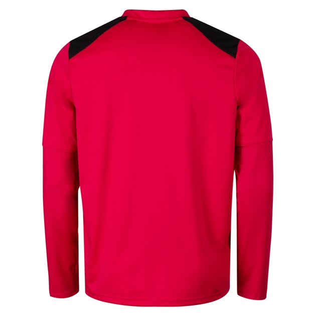 England Adults Contact Drill Top 26/27 Persian Red - Back View