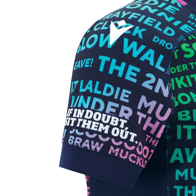 Scotland Junior Training Rugby Shirt 25/26 Rainbow - If In Doubt, Sit Them Out.