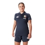 British and Irish Lions Womens Polo Navy - Model Close-up 