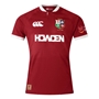 British and Irish Lions Mens Players Rugby Shirt Red - Front 