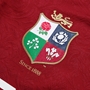 British and Irish Lions Mens Players Rugby Shirt Red - Crest 