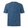 mens heritage t-shirt blue - back 