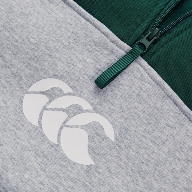 Canterbury Womens Legends Quarter Zip Classic Marl - CCC Logo