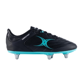 Gilbert Kids Sidestep X15 Rugby Boots Black - Outstep