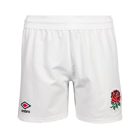 England Kids Home Rugby Short 2025 - Front England Kids Home Rugby Short 2025 - Front