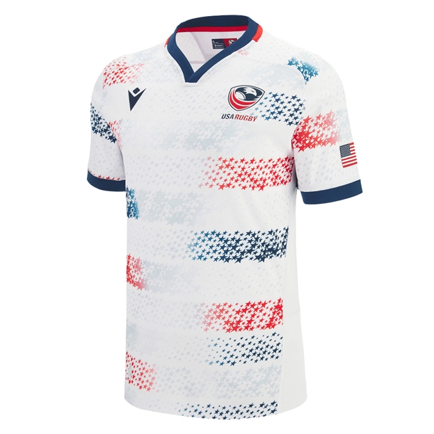USA Mens Home Rugby Shirt Short Sleeve 2026 - Front