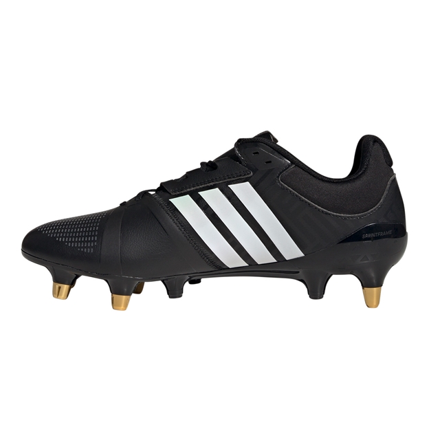 adidas Womens RS15 SG Rugby Boots Black - Instep