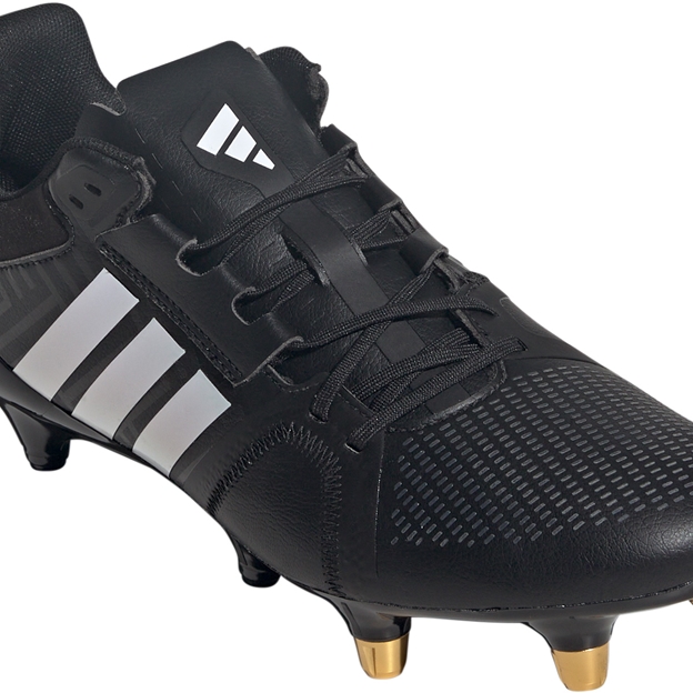 adidas Womens RS15 SG Rugby Boots Black - Lacing