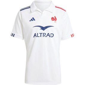 France adidas Mens Away Jersey - White 2024 - Front